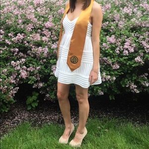 White eyelet dress - only worn once! Perfect for bridal shower/wedding event.